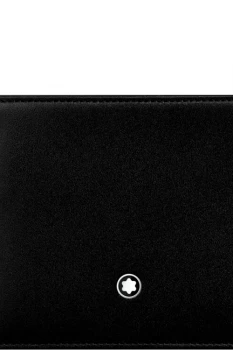 Mont Blanc - Meisterstuck Wallet 6cc With Money Clip - Credit Card Wallets - Black