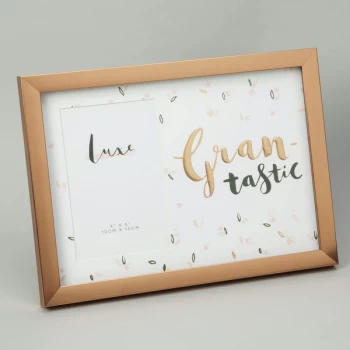 Luxe Rose Gold Birthday Frame 4" x 6" - Grantastic