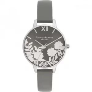 Lace Detail Sunray Demi Dial Watch