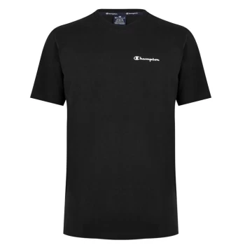Champion Crew T Shirt Mens - Black