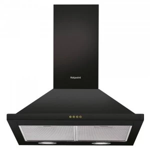 Hotpoint PHPN64FLM 60cm Pyramid Chimney Cooker Hood