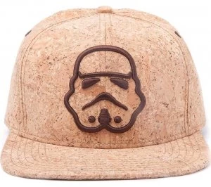 Star Wars Stormtrooper Snapback Cap - Cork