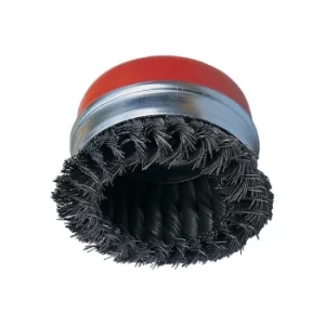 100MM X 5/8" BSW Cup Brush Twist Knot 50 SWG