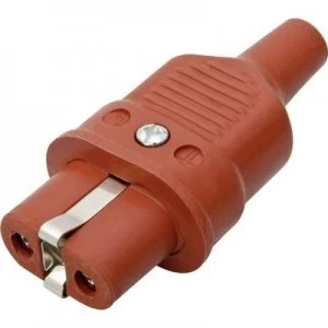 Hot wire connector 344 Series mains connectors 344 Socket straight