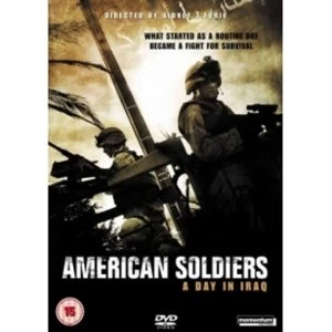 American soldiers A Day In Iraq DVD