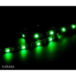 Akasa Vegas M AK-LD05-50GN Green Magnetic 15 LED Strip Light