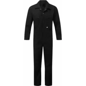 366-BLK-38 366 Zip Front Coverall Black - 38 - Fort