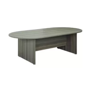D-End Meeting Table 1800mm Grey Oak KF822653