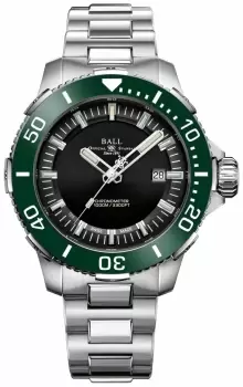 Ball Company DM3002A-S4CJ-BK DeepQUEST Ceramic Green Watch