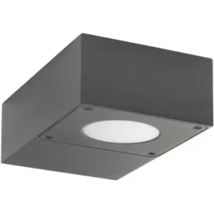 Allentown Outdoor Down Wall Lamp Dark Grey Aluminium LED 5W 522Lm 3000K IP54 - Merano