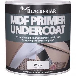 Blackfriar Quick Drying MDF Primer Undercoat White 1l