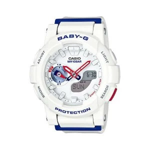 Casio Baby-G Standard Analog-Digital Watch BGA-185TR-7A - White