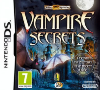 Hidden Mysteries Vampire Secrets Nintendo DS Game