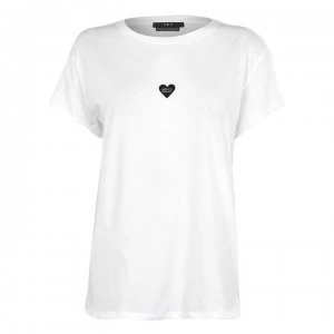SET Heart T Shirt - White 100