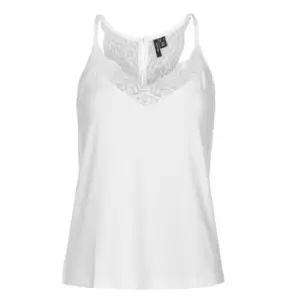 Vero Moda VMANA womens Vest top in White - Sizes M