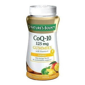 Natureamp39s Bounty CoQ 10 125 mg Gummies with Vitamin C 60 Gummies