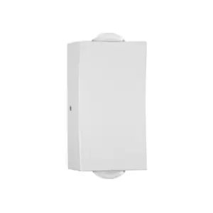 Chula 2 Light Outdoor Up Down Wall Lamp White Aluminium LED 2x2W 400Lm 3000K 500mA IP54 - Merano