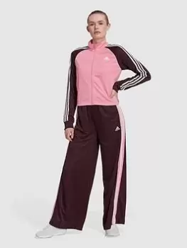 adidas Teamsport Tracksuit - Pink, Size 2Xs, Women