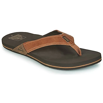 Reef REEF NEWPORT mens Flip flops / Sandals (Shoes) in Brown,10.5