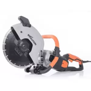 Evolution R300DCT 300mm 12" Electric Disc Cutter, Concrete Saw, with Diamond Blade (230V)