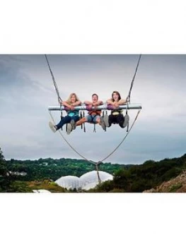 Virgin Experience Days Hangloose At The Eden Project In Cornwall - Zip Wire, Giant Swing, Vertigo 360, Big Air And The Drop For Two