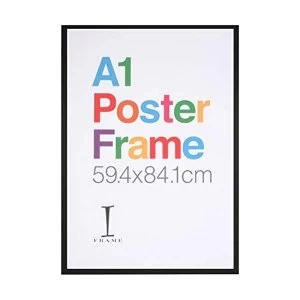 A1 - iFrame Perspex Black Poster Frame