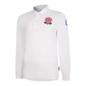 Umbro England 150th Anniversary Classic Long Sleeve Shirt - White