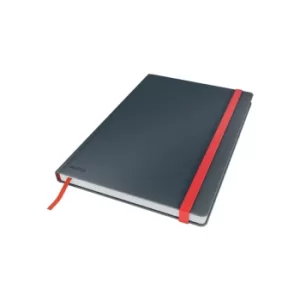 Cosy Notebook Soft Touch Ruled with Hardcover Velvet Grey