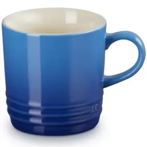 Le Creuset Stoneware Cappuccino Mug Azure Blue