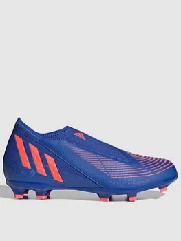 adidas Junior Predator Laceless 20.3 Firm Ground Football Boots - Blue Size 10