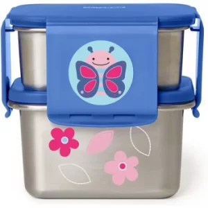 Skip Hop Stainless Steel Butterfly Lunch Kit