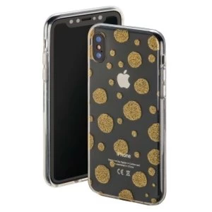Hama Apple iPhone X Golden Circles Case Cover