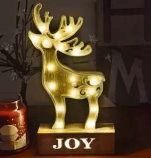 Sentik LED Decorative Reindeer Lamp White