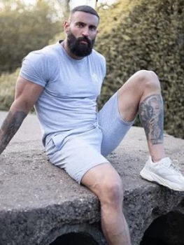 Gym King Basis Origin T-Shirt - Grey Marl, Size XL, Men