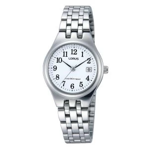 Lorus RH791AX9 Ladies Classic Bracelet Watch with Arabic Numerals & Date