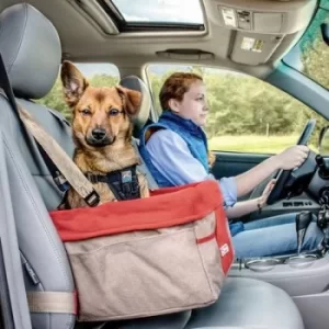 Kurgo Skybox Dog car seat Red, Brown