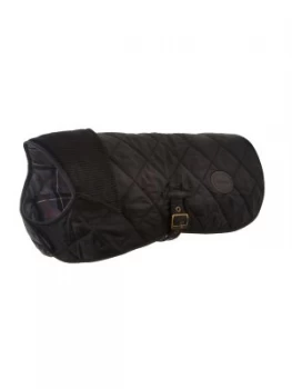 Barbour Quilted dog coat Black