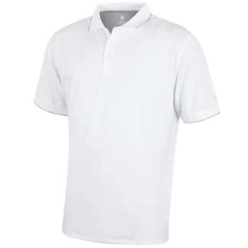 Island Green Performance Polo Golf Shirt Mens - White