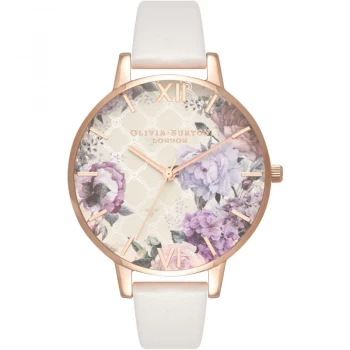 Glasshouse Nude Floral & Blush Watch