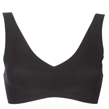 Sloggi ZERO FEEL womens Triangle bras and Bralettes in Black - Sizes S,M,L,XL