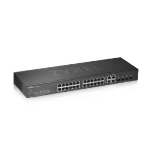 GS1920-24V2 - Managed - Gigabit Ethernet (10/100/1000) - Rack mounting
