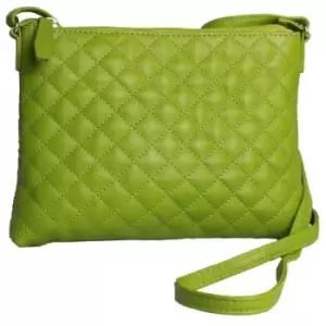 Womens/Ladies Rose Quilted Handbag (One size) (Parrot) - Eastern Counties Leather