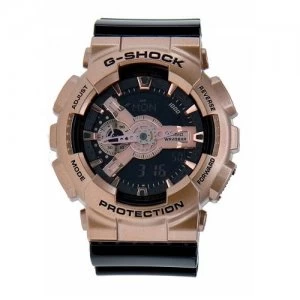 Casio G SHOCK Standard Analog Digital Watch GA 110GD 9B2 Gold Black