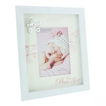 4" x 6" - Celebrations Our Baby Girl Photo Frame