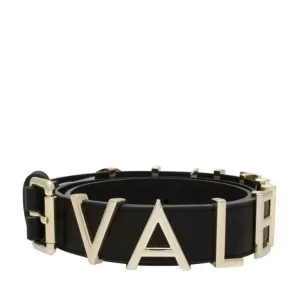 Valentino by Mario Valentino Womens Emma Winter Belt - Black - L