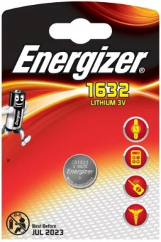 Energizer CR1632 Lithium Coin Cell Battery