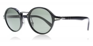 Persol PO3129S Sunglasses Shiny Black 95/58 Polarized 46mm
