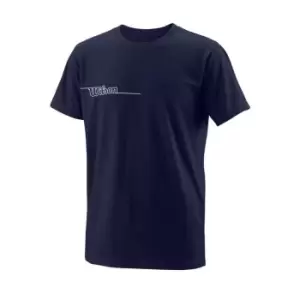 Wilson Team Tech T Shirt Juniors - Blue