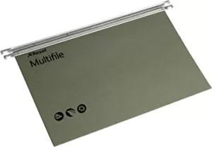 Multifile Suspension Foolscap Box of 20, Green