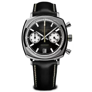 Duckworth Prestex Watch Quartz Chronograph Black Sunburst Limited Edition